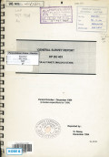 General survey report KP DU 403 Pulau Taneti, Halmahera, Maluku Utara: Period October-December 1994 (includes expenditure for 1994)