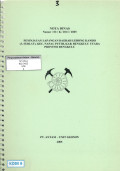 Peninjauan lapangan daerah Lebong Kandis ( S. Seblat), Kec. Napal Putih, Kab. Bengkulu Utara Propinsi Bengkulu: Nota Dinas No. 03/K/2011/2005