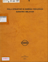 Pola Struktur di Daerah Cekungan Sumatera Selatan