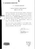 Notice of Meeting of Dewan Komisaris Monday 25 July 1988: PT. Antamdomin Bengkayang