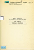 Financial Statements PT Antamdomin Bengkayang for the years ended December 31, 1991 and 1990 with Auditors' Report Thereon