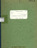 Quarterly report to Department of Mines and Energy April - June 1988