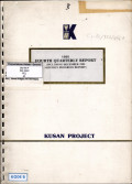Fourth quarterly report (including December 1995 monthly progress report) 1995, report no. RS-239: Kusan Project