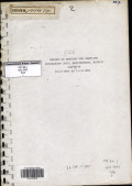 Report on Mapping and Sampling Hutabargot Julu, Panyabungan, Natal COW 9759 19-2-1986 to 11-3-1986