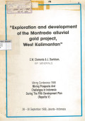 Exploration and devvelopment of the Montrado lluvial gold project, West Kalimantan