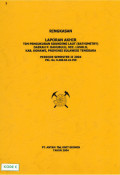 Ringkasan laporan akhir tim pengukuran sounding laut (bathimetry) daerah P. Bahubulu, Kec. Lasolo, Kab. Konawe, Provinsi Sulawesi Tenggara: Periode Semester II 2004 PKL No. 0.400.04.24.700
