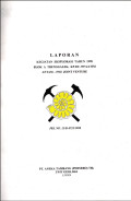 Laporan kegiatan eksplorasi tahun 1998 Blok A Trenggalek, KP.DU. 597/JATIM Antam-FMI Joint Venture: PKL No. 13/D-P/22/1998