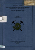 Laporan akhir: Pemetaan Geoteknik konstruksi tambang Kubang Cicau, UPE - Pongkor PKL : 88 /0625/KUEO/1999: Volume I laporan utama