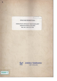Evaluasi Sementara: Penelitian lintasan 