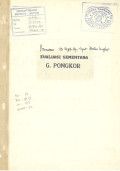 Evaluasi sementara G. Pongkor