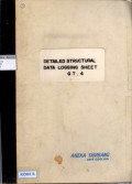 Detailed structural data logging sheet GT.4