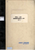 Drill log geomechanical log GT.1
