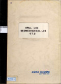 Drill log geomechanical log GT.2