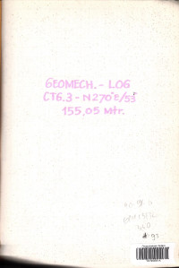 Geomech - log CTG.3 - N270°E/55° 155,05 m
