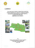 Lampiran: Analisis dan genesa struktur geologi untuk penentuan adanya cebakan emas di daerah Pongkor dan sekitarnya kabupaten Bogor, Provinsi Jawa Barat