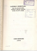Laporan sementara: PKL No. 09/D-P/22/1994 daerah Cibugis -Bogor KP.DU. 871,879 / Jabar