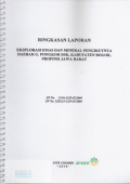 Ringkasan laporan eksplorasi emas dan mineral pengikutnya daerah G. Pongkor dsk, kabupaten Bogor, Provinsi Jawa Barat SP No. 135/6-22/PAT/2009 SP No. 2282/23-22/PAT/2009