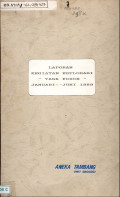 Laporan kegiatan esplorasi 