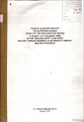 Fourth quarter report on activities during year 1 of the exploration period (1 october to 31 december 1999) in the 