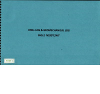 Drill log & Geomechanical log BHS.2 N290 E/40