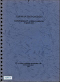 Laporan unit geologi rapat kerja PT. Aneka Tambang tahun 1999