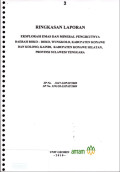 Ringkasan laporan akhir eksplorasi emas dan mineral pengikutnya daerah Roko-Roko, Wungkolo, kabupaten Konawe dan Kolono, Kaindi, kabupaten Konawe Selatan, provinsi Sulawesi Tenggara: SP No. 136/7-22/PAT/2009 SP No. 2391/28-22/PAT/2009