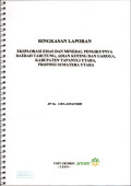 Ringkasanlaporan eksplorasi emas dan mineral pengikutnya daerah Tarutung, Adian Koting dan Garoga, Kabupaten Tapanuli Utara, Propinsi Sumatera Utara : SP No. 130/3-22/PAT/2009