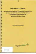 Ringkasan laporan eksplorasi logam dasar dan mineral pengikutnya daerah Tigabinanga, Kabupaten Karo dan Tanah Pinem, Kabupaten Dairi, Provinsi Sumatera Utara : SP No. 3545.a/35-22/PAT/2010