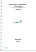 Laporan penyelidikan geofisika ip dan magnet prospek Tangkui, Batu licin propinsi Jambi: SPK No. 07.1-02.2011