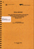 Final report gold and associated mineral exploration Mount Lawu Project, Central Java october - november 2002 (report 1 of 2)