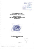Laporan kegiatan triwulan II - Tahun 2005 daerah Cibaliung Kab. Pandeglang - Provinsi Banten KW. 96 PPO 019