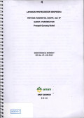 Laporan akhir penyelidikan geofisika metoda magnetik,  csamt dan ip Garut, Papandayan,prospek Gunung Buled: geophysics and geodesy SPK no: 07.1-05.2012