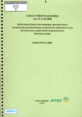 Eksplorasi emas dan mineral pengikutnya daerah Muaramanderas, kabupaten Merangin dan Batangasai, Kabupaten Sorolangun, Propinsi Jambi : SPK No. 07.1-10.2008