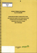 Surat perintah kerja No. 07.2-04.2009 eksplorasi nikel daerah Buli DSK, kecamatan Maba dan Maba Selatan kabupaten Halmahera Timur propinsi Maluku Utara (KW.97PPO443)