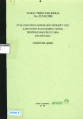 Evaluasi sisa cadangan daerah P. Gee, Kabupaten Halmahera Timur, Propinsi Maluku Utara KW. 97PPO443 Semester II / 2008 : SPK No. 07.2-10.2008