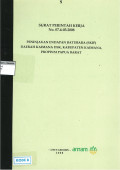 Peninjauan endapan batubara (SKIP) daerah Kaimana Dsk, Kabupaten Kaimana Propinsi Kalimantan Barat : SPK No. 07.4-03.2008