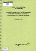 Usulan rencana kerja dan anggaran  biaya eksplorasi Nikel daerah P. Gag, kabupaten Raja Ampat, propinsi Papua Barat Semester I / 2009