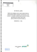 Usulan rencana kerja dan anggaran biaya eksplorasi nikel daerah Tapunopaka dan Lasolo - Lalindu, Kabupaten Konawe Utara, Propinsi Sulawesi Tenggara (KW 10 APR OP & KW 99 STP 057 A) Semester I / 2011