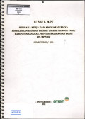 Usulan rencana kerja dan anggaran biaya penyelidikan endapan bauksit daerah Munggu Pasir, kabupaten Sanggau, provinsi Kalimantan Barat KW. 98PPO183 Semester II/2011