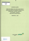 Usulan rencana kerja dan anggaran biaya eksplorasi emas dan mineral pengikutnya daerah Mao-Batuisi-Karossa, kab. Mamuju-Mamasa, provinsi Sulawesi Barat: semester I/2010