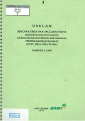 Usulan rencana kerja dan anggaran biaya eksplorasi endapan bauksit daerah kecamatan Meliau, kab. Sanggau, propinsi Kalimantan Barat (IUP PT Mega Citra Utama): semester I/2010