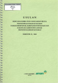 Usulan rencana kerja dan anggaran biaya penyelidikan endapan bauksit daerah Mempawah, kabupaten Pontianak dan Karangan, kabupaten Landak provinsi Kalimantan Barat semester II/2010