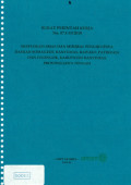 Surat perintah kerja No. 07.1-10.2010 eksplorasi emas dan mineral pengikutnya daerah Somagede, Banyumas, Rawalo, Patikraja dan Cilongok, kabupaten Banyumas, provinsi Jawa Tengah
