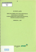 Usulan rencana kerja dan anggaran biaya penyelidikan geoteknik daerah Mempawah, kabupaten Pontianak, propinsi Kalimantan Barat: semester I/2010