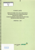 usulan rencana kerja dan anggaran biaya pengukuran batas iup operasi produksi metode gps geodetic daerah Mandiodo, kabupaten Konawe Utara propinsi Sulawesi Tenggara semester I/2010