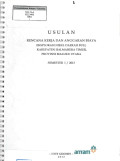 Usulan rencana kerja dan anggaran biaya eksplorasi nikel daerah Buli, Kabupaten Halmahera Timur, Provinsi Maluku Utara Semester I / 2013