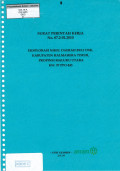 Surat perintah kerja No. 07.2-01.2010 eksplorasi nikel daerah Buli dsk, kabupaten Halmahera Timur, propinsi Maluku Utara KW.97PPO443