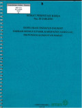 Surat perintah kerja No. 07.3-08.2010 eksplorasi endapan bauksit daerah Munggupasir, kabupaten Sanggau, provinsi Kalimantan Barat