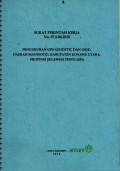 Pengukuran GPS Geodetic dan Grid daerah Mandiodo, Kabupaten Konawe Utara, Propinsi Sulawesi Tenggara : SPK No. 07.2-04.2010