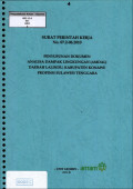 Penyusunan dokumen analisa dampak lingkungan (AMDAL) daerah Lalindu, Kabupaten Konawe, Propinsi Sulawesi Tenggara : SPK No. 07.2-06.2010